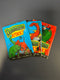 1988 Topps Dinosaurs Attack! 5 Cards 1 Sticker Collector Pack