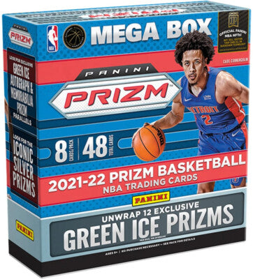 2021-22 NBA Panini Prizm Basketball Mega Box (Pink Ice Prizms)