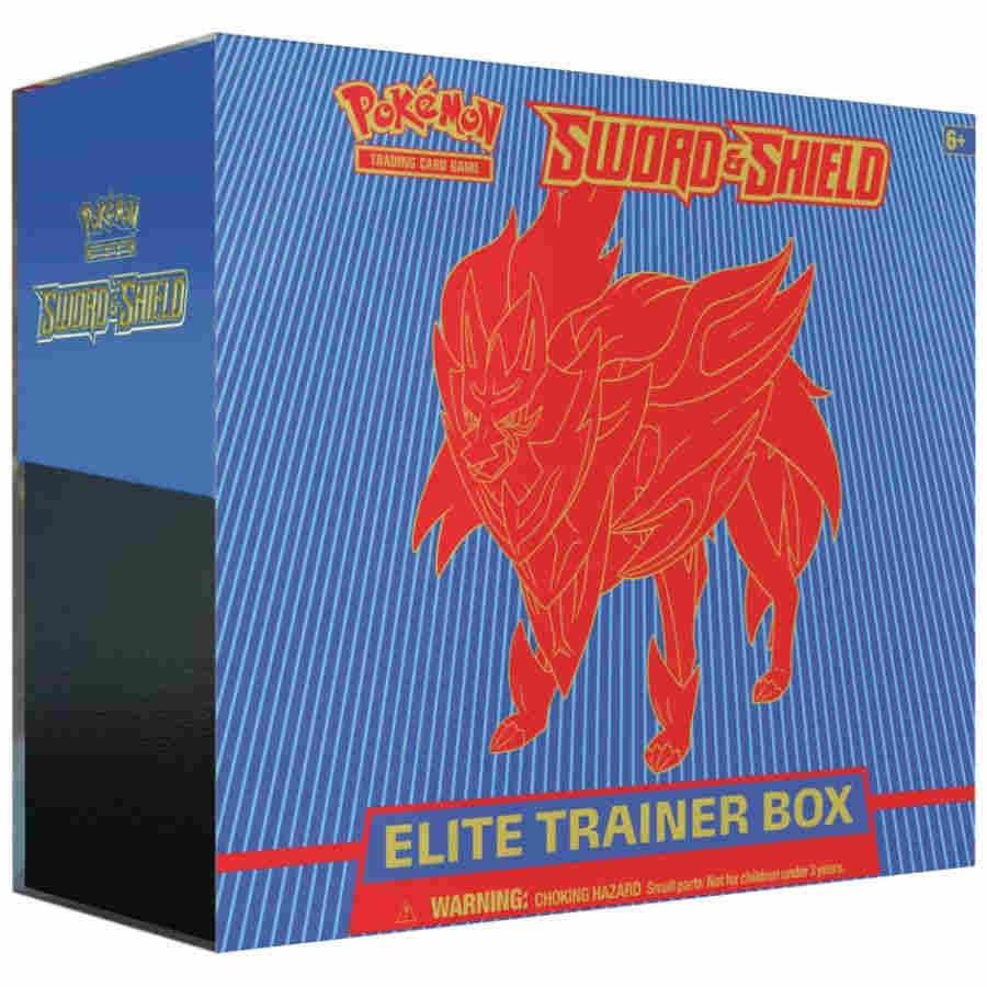 Sword & Shield Zamazenta Pokemon Elite Trainer Box
