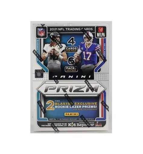 2021 NFL Panini Prizm Football Blaster Box (Lazer Prizms) C1