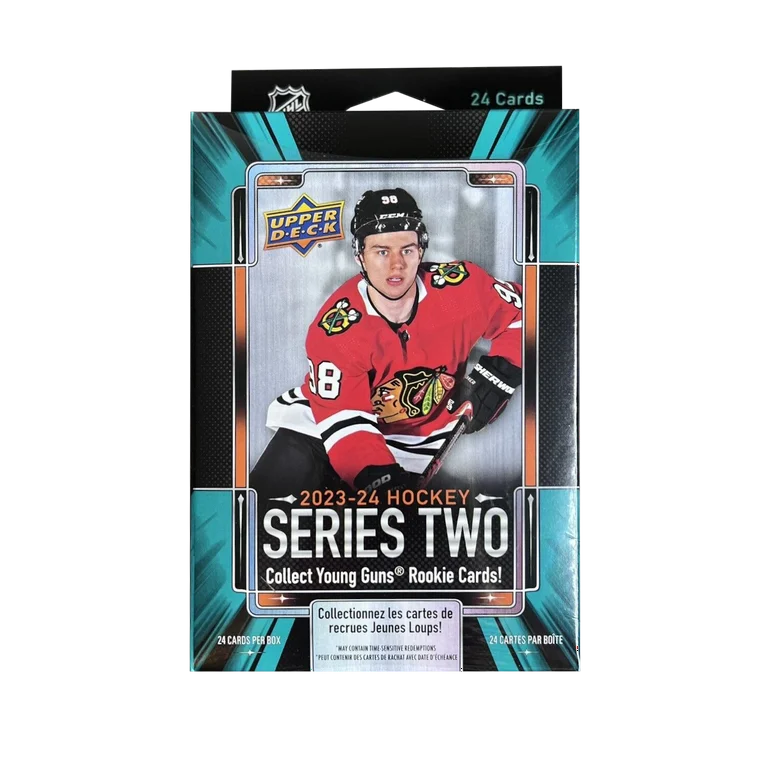 2023-24 NHL Upper Deck Series Two Hockey Hanger Box (Young Guns Rookies)