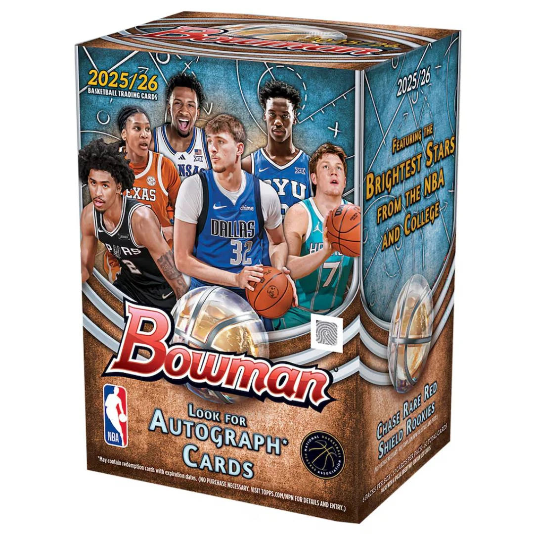 2025-26 NBA Topps Bowman Basketball Blaster Box