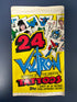 1984 Topps Voltron Defender of the Universe Tattoos - 1 sheet of 24
