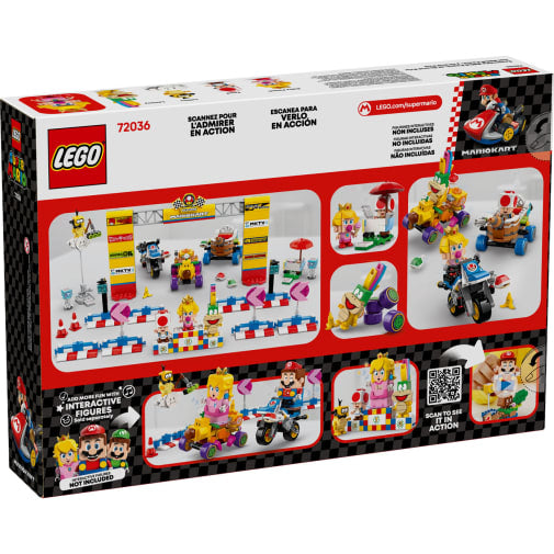 LEGO 72036 Super Mario: Mario Kart - Baby Peach & Grand Prix Set