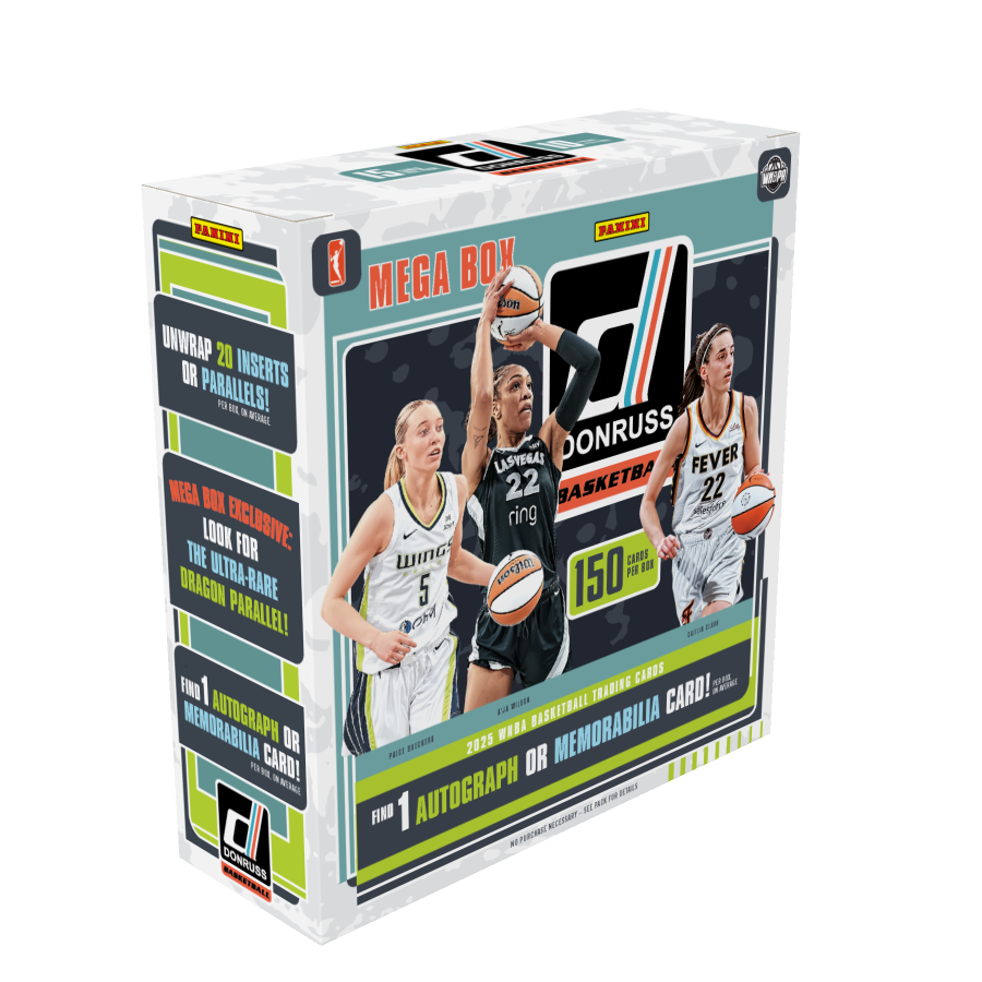 2025 WNBA Panini Donruss Basketball Mega Box (Inserts & Parallels)