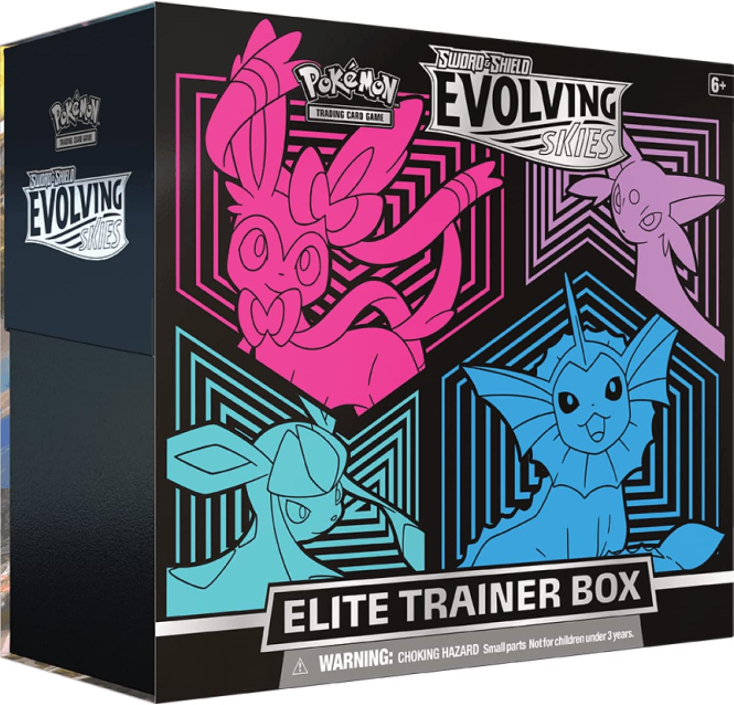 Evolving Skies Glaceon/Vaporeon/Sylveon/Espeon Pokemon Elite Trainer Box