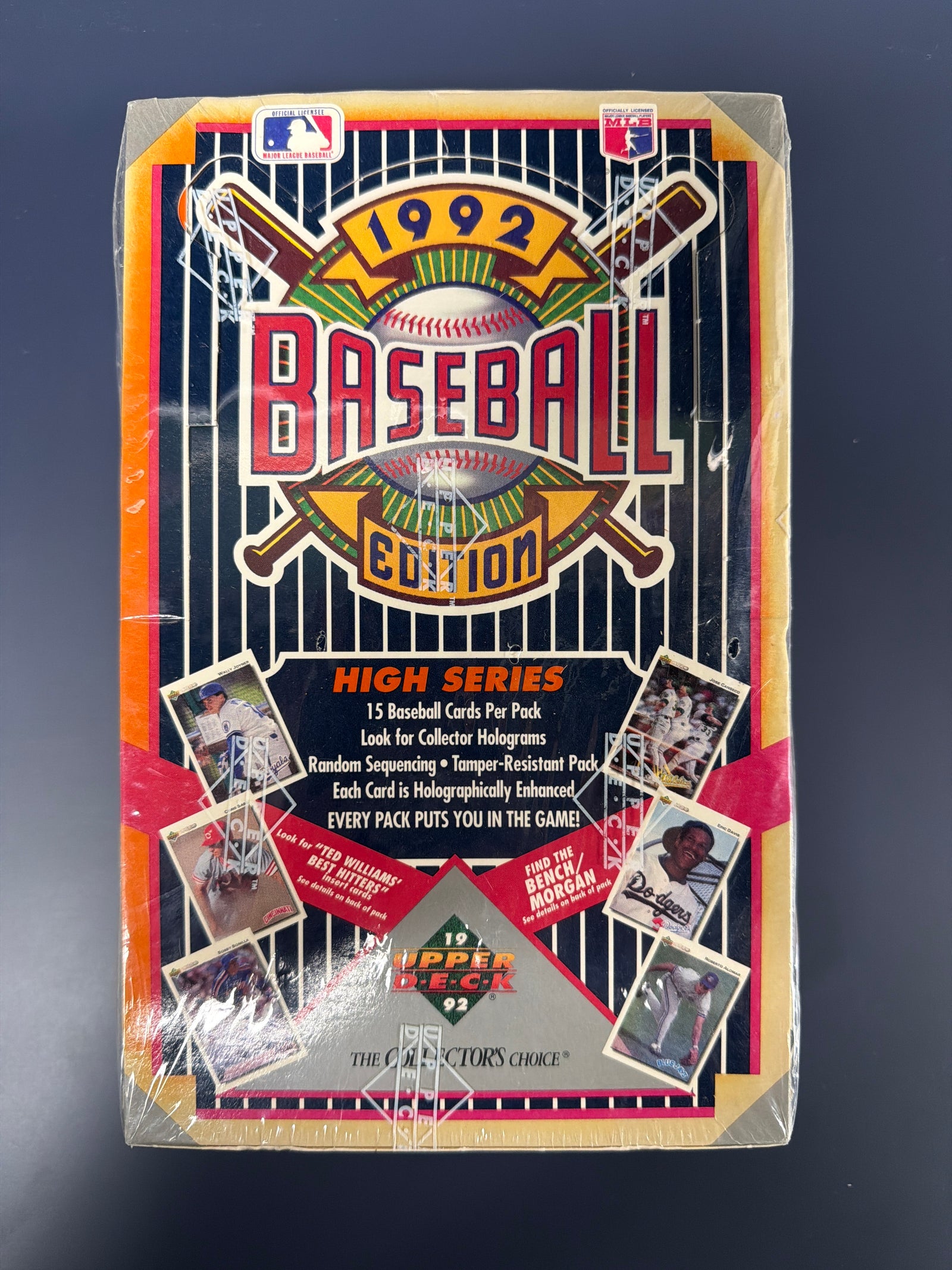 1992 Upper Deck MLB Baseball High Series 36 Pack box