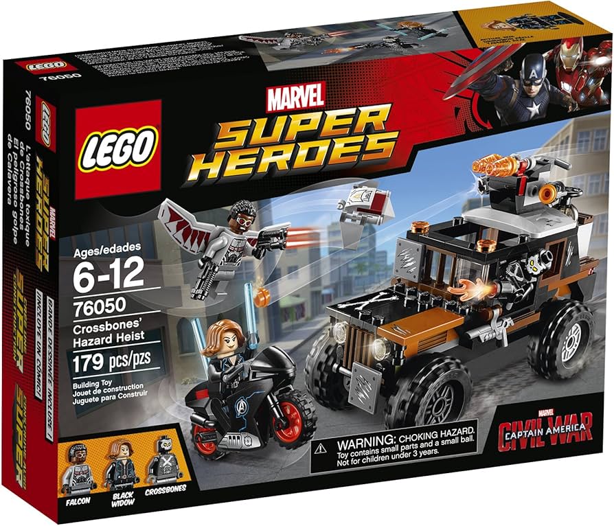 LEGO 76050 Marvel Super Heroes Crossbones’ Hazard Heist Captain America Civil War