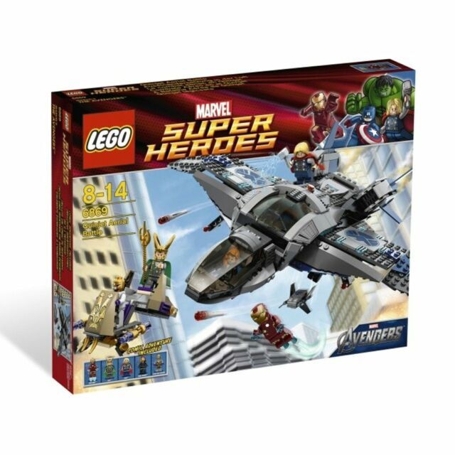 LEGO 6869 Marvel Super Heroes Quinjet Aerial Battle