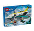 LEGO CITY 60465 Air Ambulance Emergency Airplane Building Set