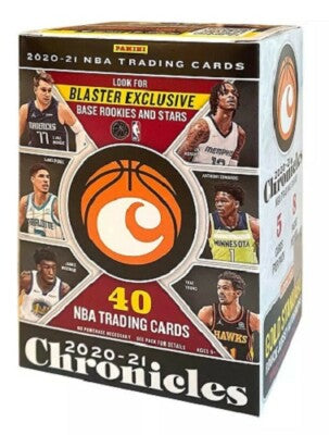 2020-21 NBA Panini Chronicles Basketball Blaster Box (Red Parallels)