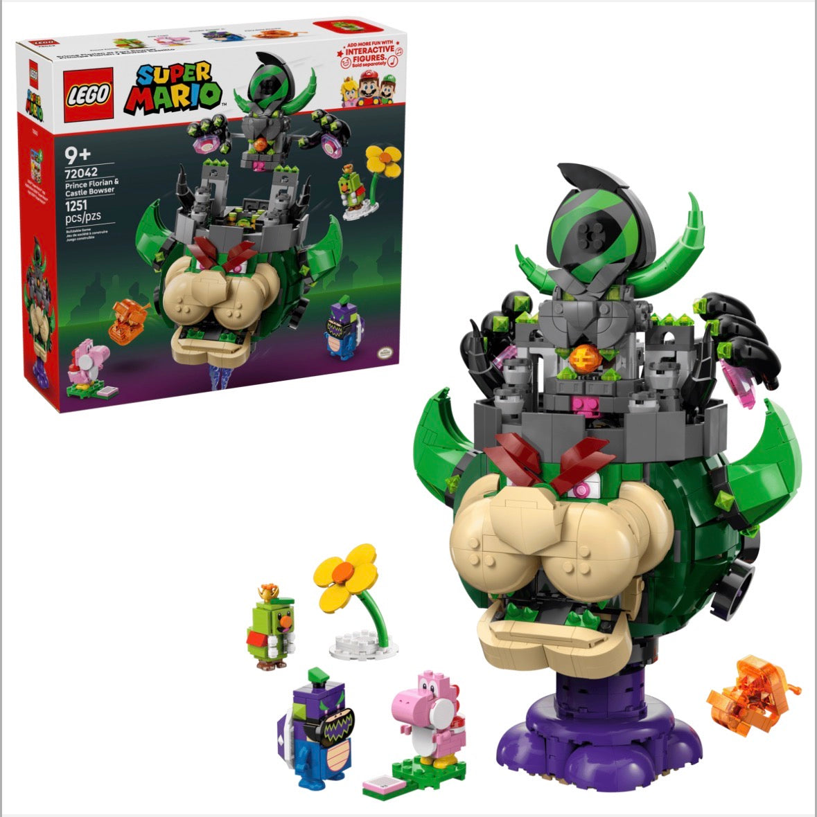 LEGO Super Mario 72042 Prince Florian & Castle Bowser