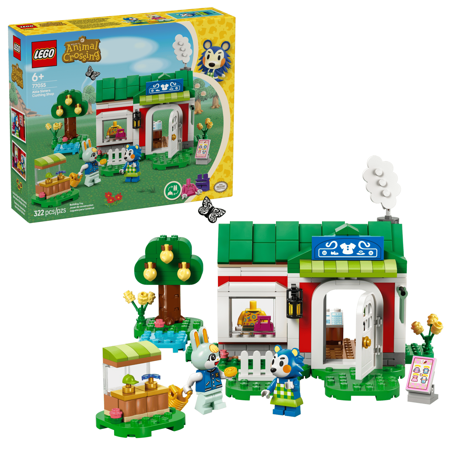 LEGO Animal Crossing 77055 Able Sisters Clothing Shop