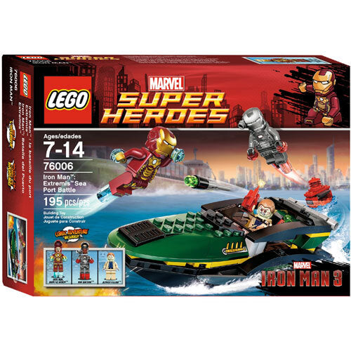 LEGO 76006 Marvel Super Heroes Iron Man: Extremis Sea Port Battle