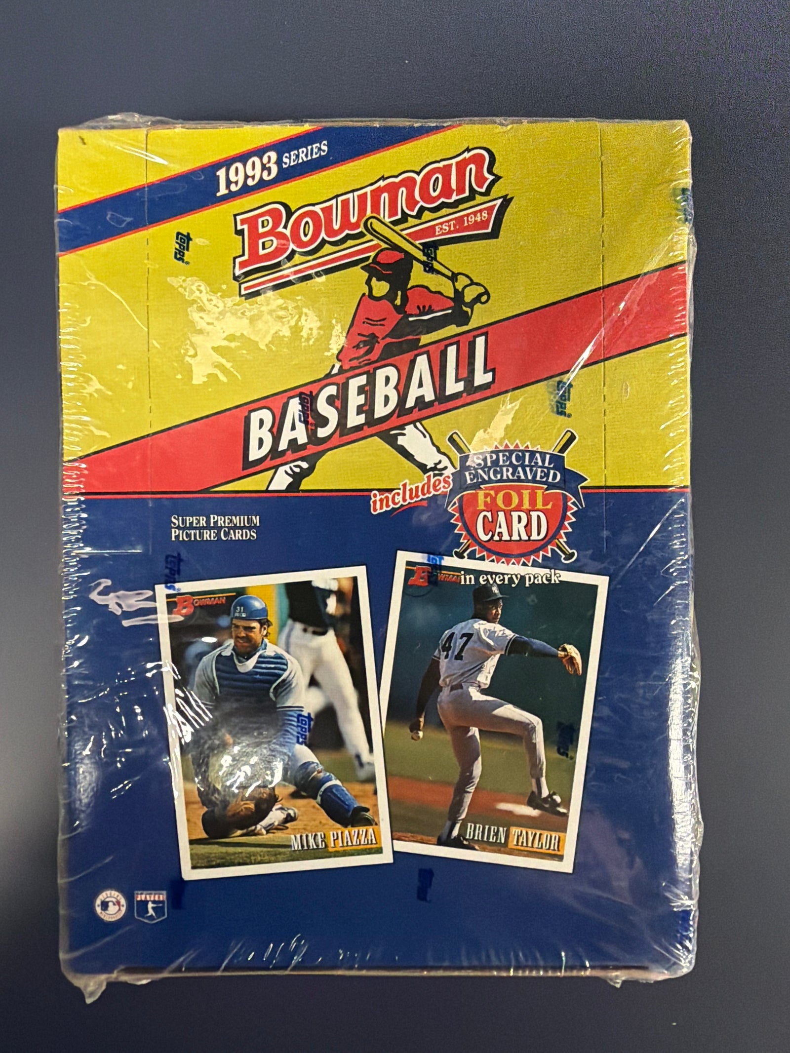 1993 Bowman MLB Baseball 24 pack Box Derek Jeter Rookie year