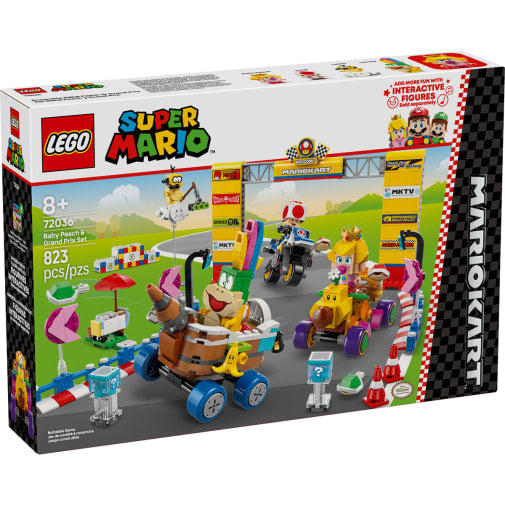 LEGO 72036 Super Mario: Mario Kart - Baby Peach & Grand Prix Set
