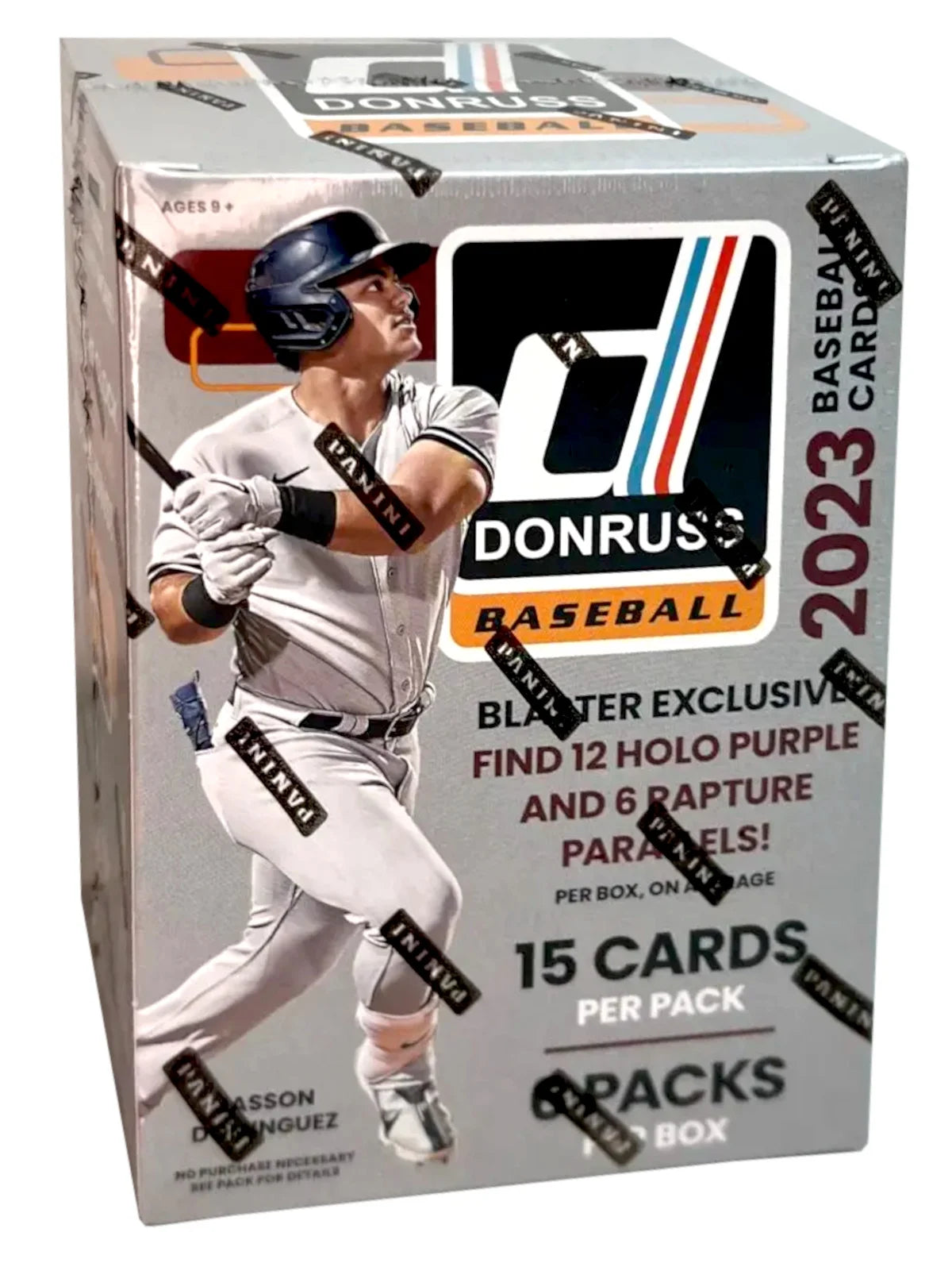 2023 MLB Panini Donruss Baseball Blaster Box (Holo Purple & Rapture Parallels)
