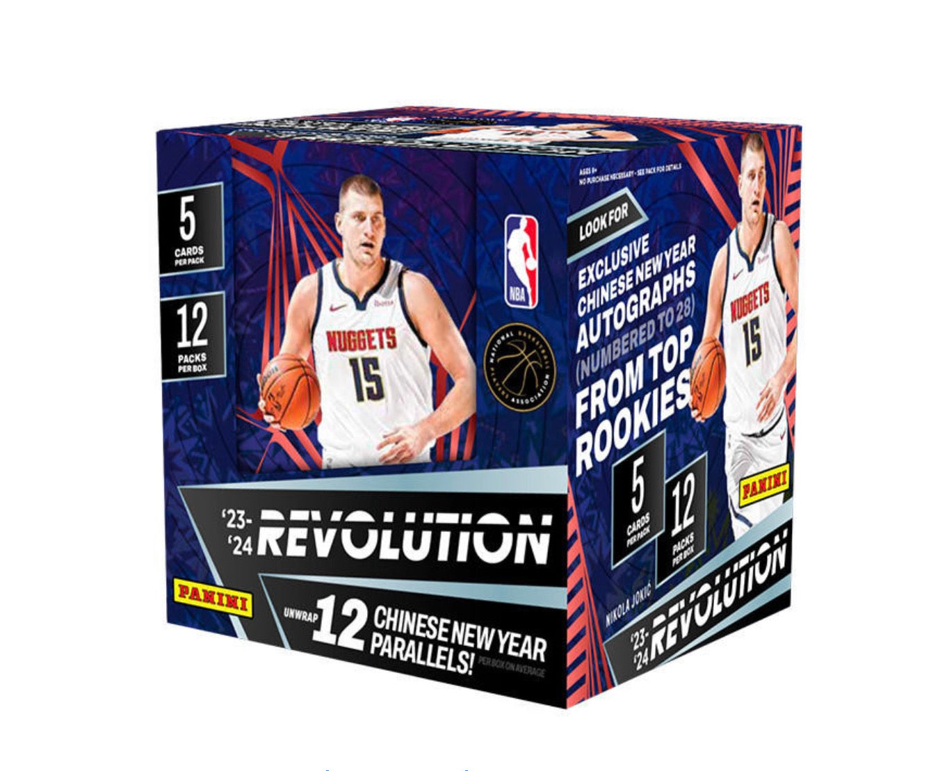 23-24 Revolution Chinese New Year NBA Basketball Panini
