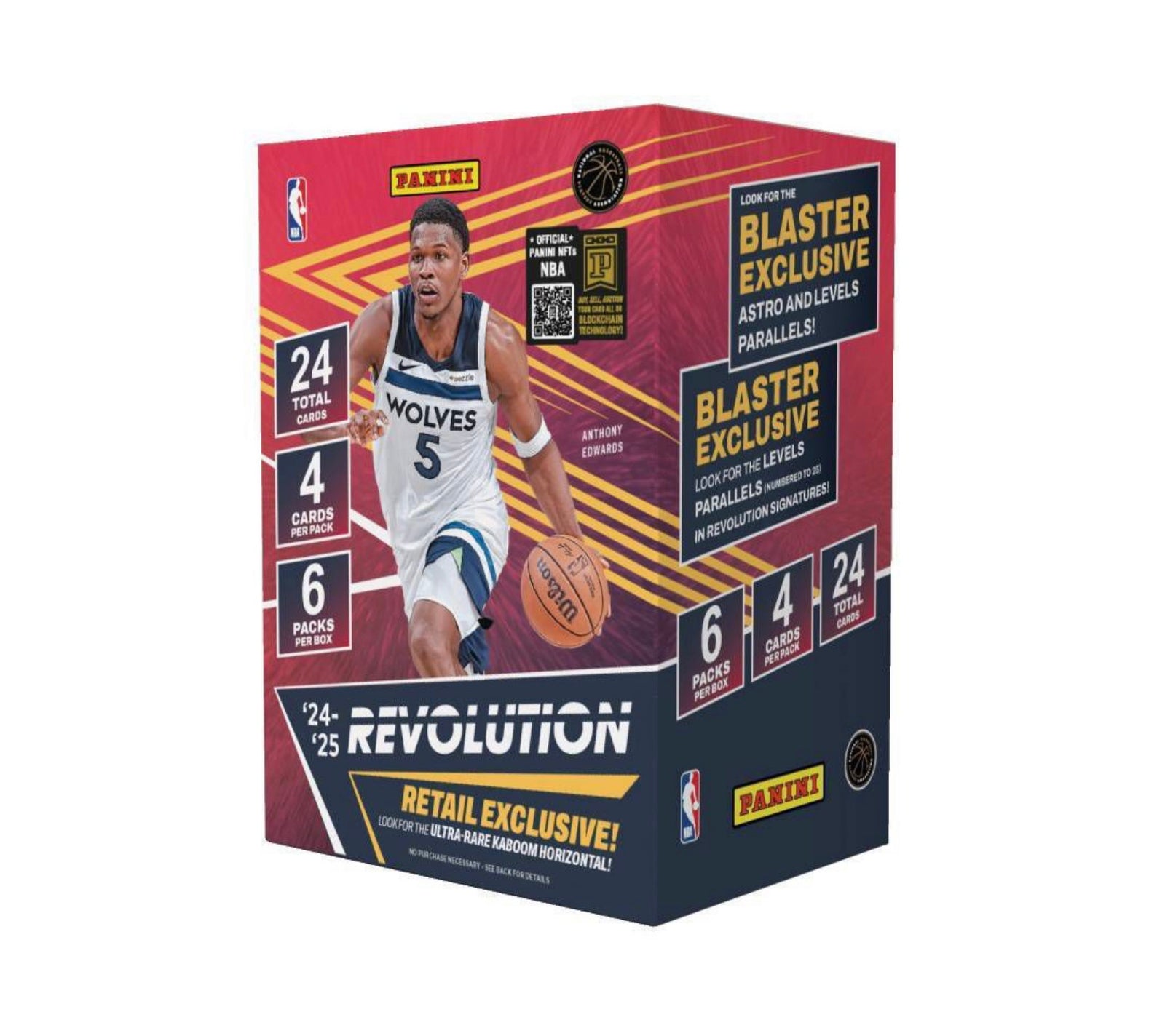 2024-25 NBA Panini Revolution Basketball Blaster Box