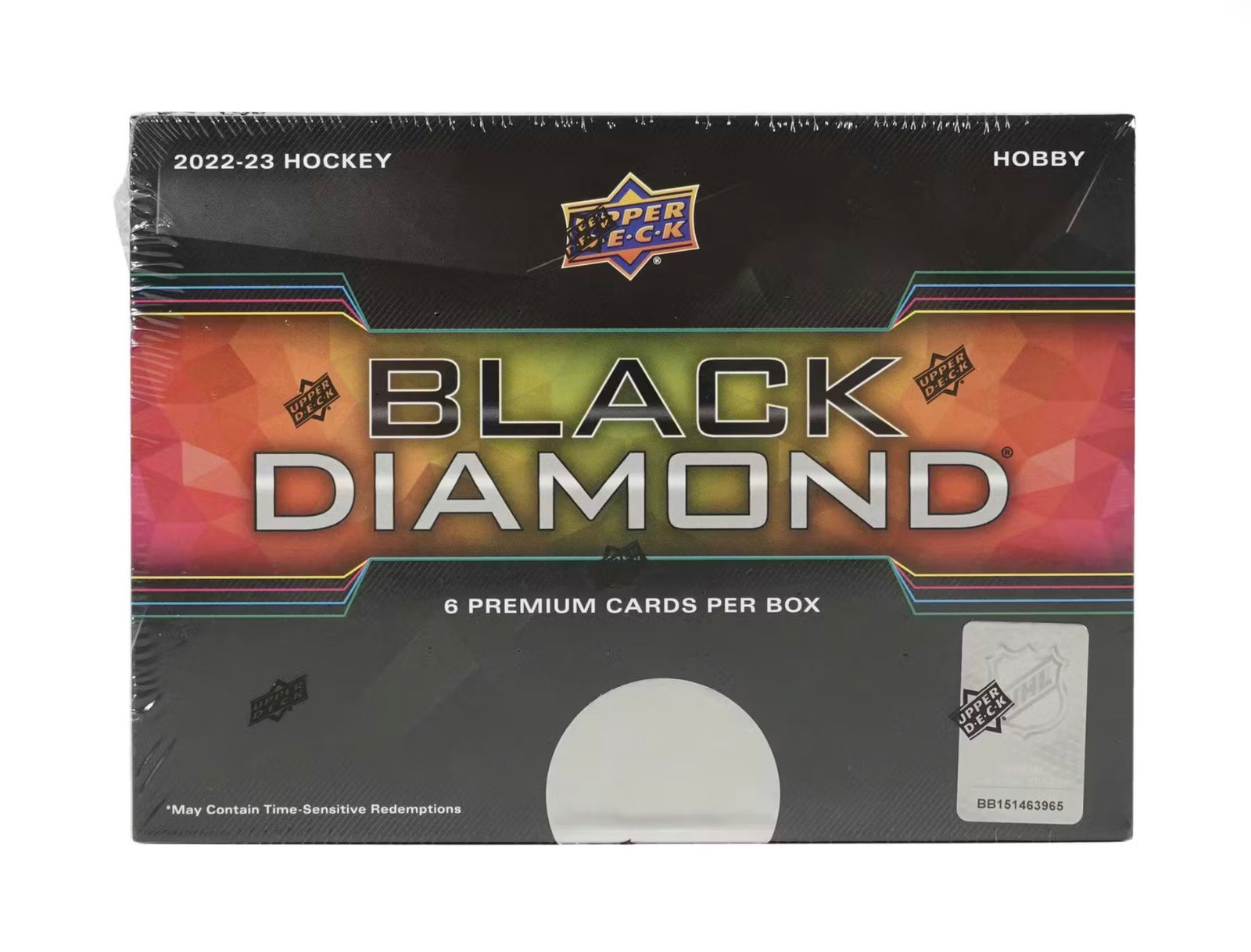 2022-23 NHL Upper Deck Black Diamond Hockey Hobby Box