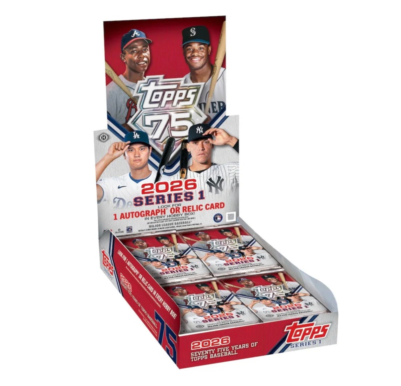 2026 Topps Series 1 MLB Baseball Hobby Box
