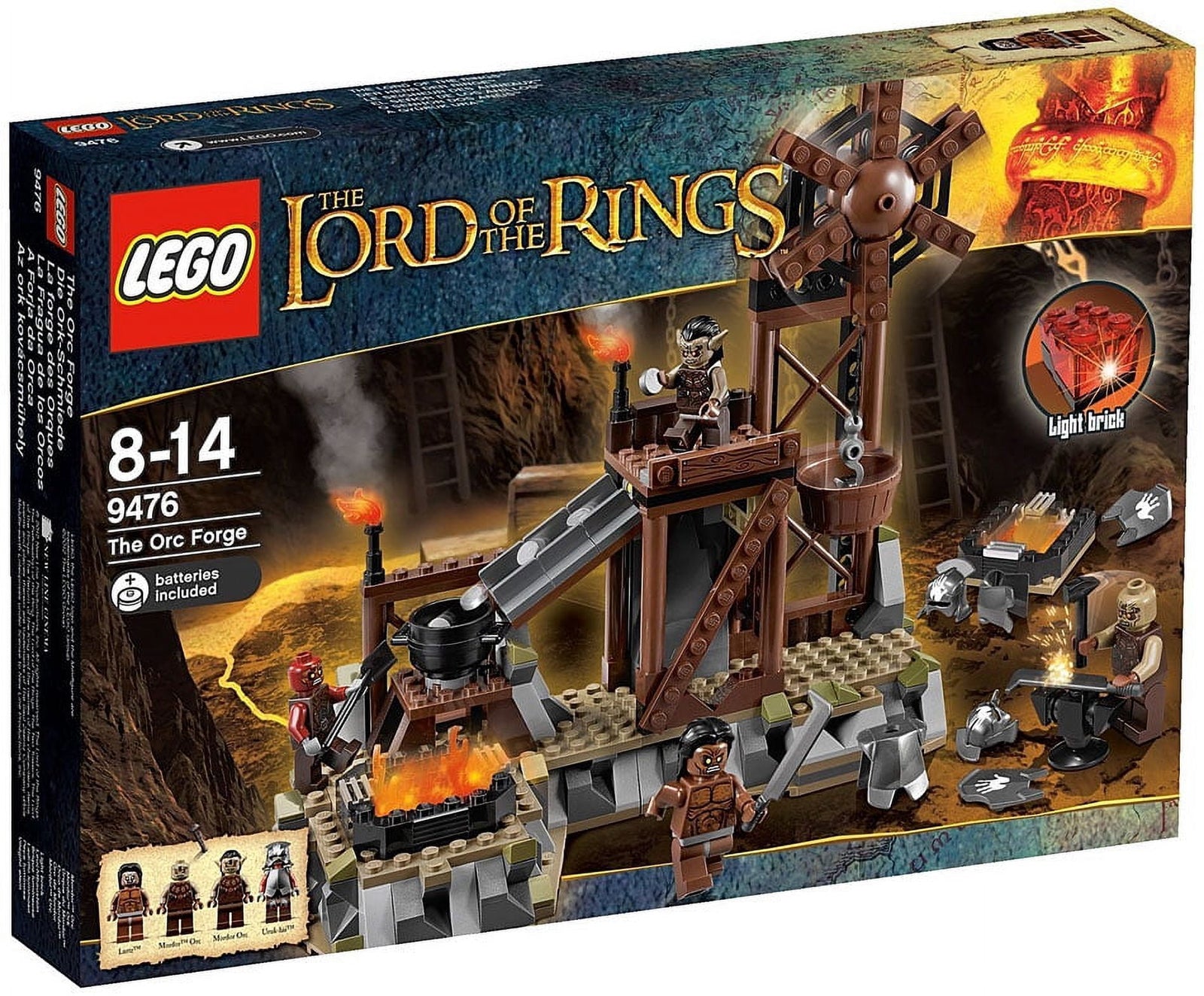 LEGO LOTR 9476 The Orc Forge The Lord of the Rings
