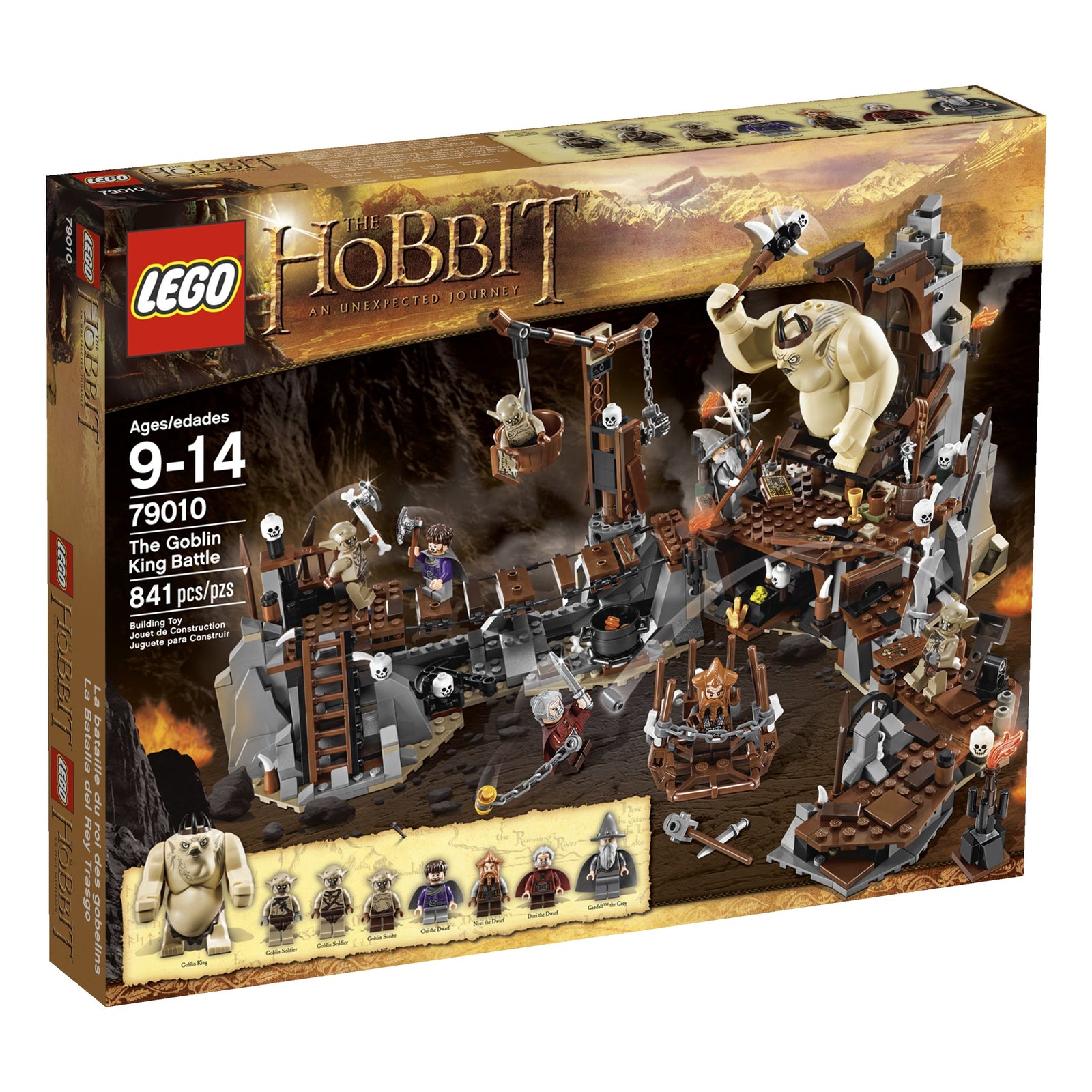 LEGO LOTR 79010 The Goblin King Battle The Lord of the Rings