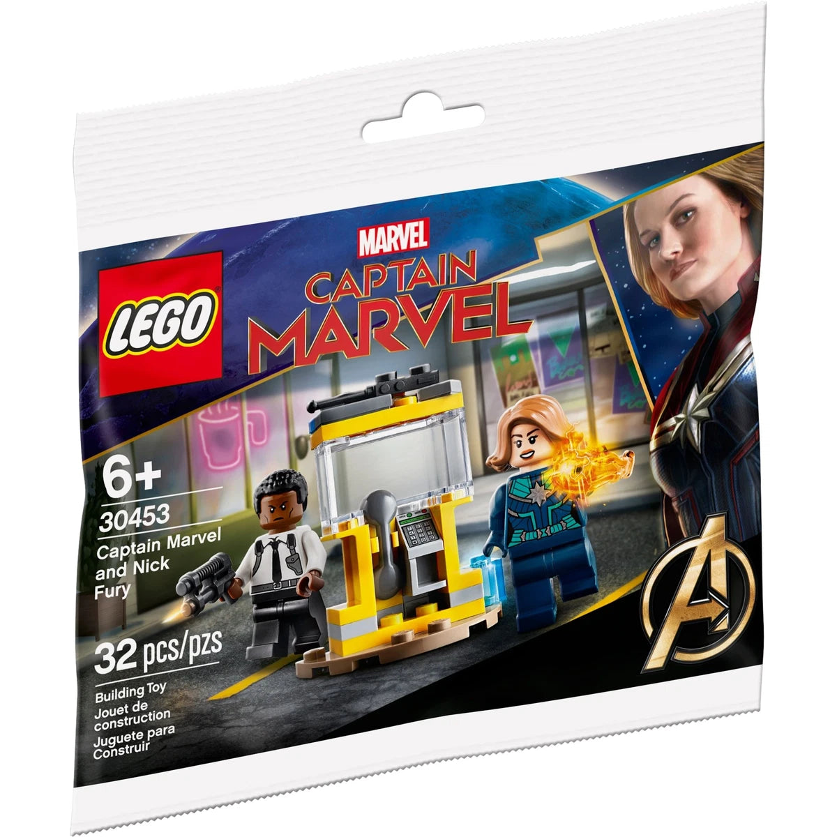 LEGO 30453 Marvel Captain Marvel Captain Marvel and Nick Fury Polybag C1
