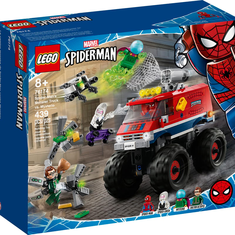 LEGO 76174 Marvel Spider-Man’s Monster Truck vs. Mysterio