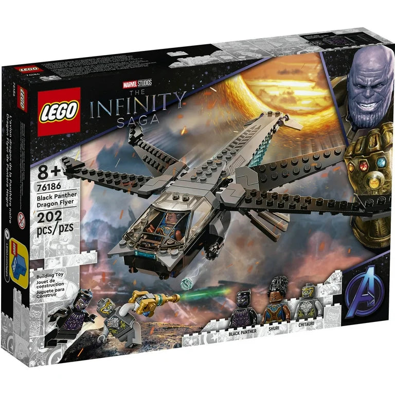 LEGO 76186 Marvel Studios Black Panther Dragon Flyer The Infinity Saga