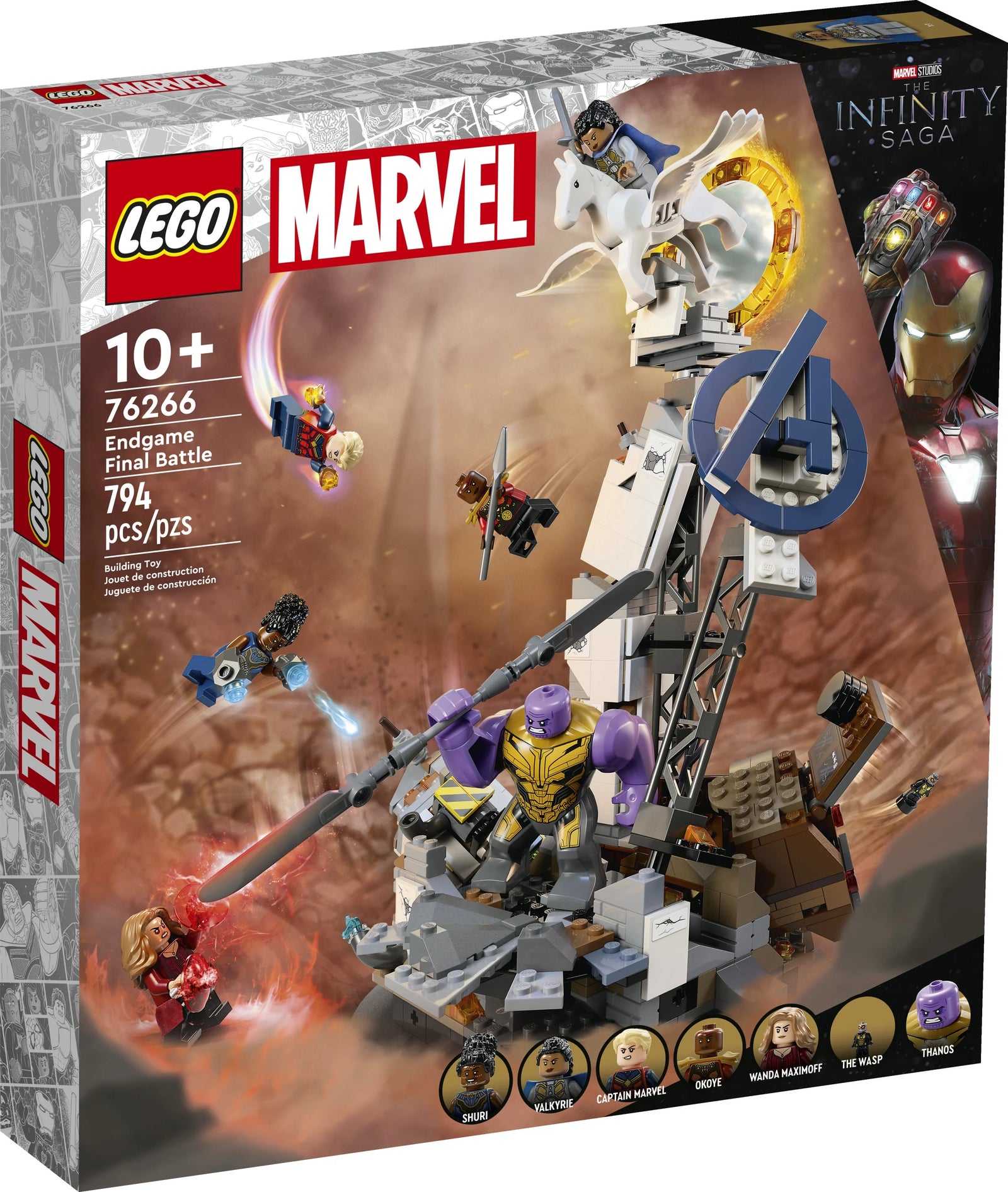 LEGO 76266 Marvel Studios Endgame Final Battle The Infinity Saga