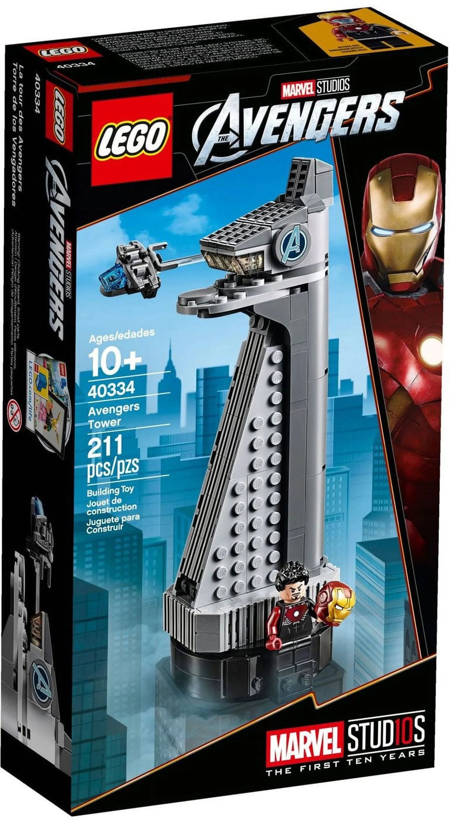 LEGO 40334 Marvel Studios The Avengers Tower