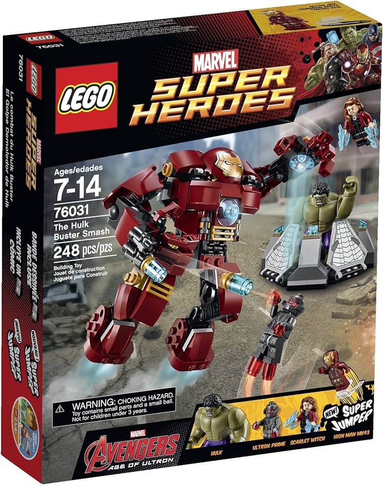 LEGO 76031 Marvel Super Heroes The Hulk Buster Smash Avengers Age of Ultron