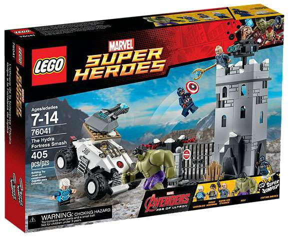 LEGO 76041 Marvel Super Heroes The Hydra Fortress Smash Avengers Age of Ultron