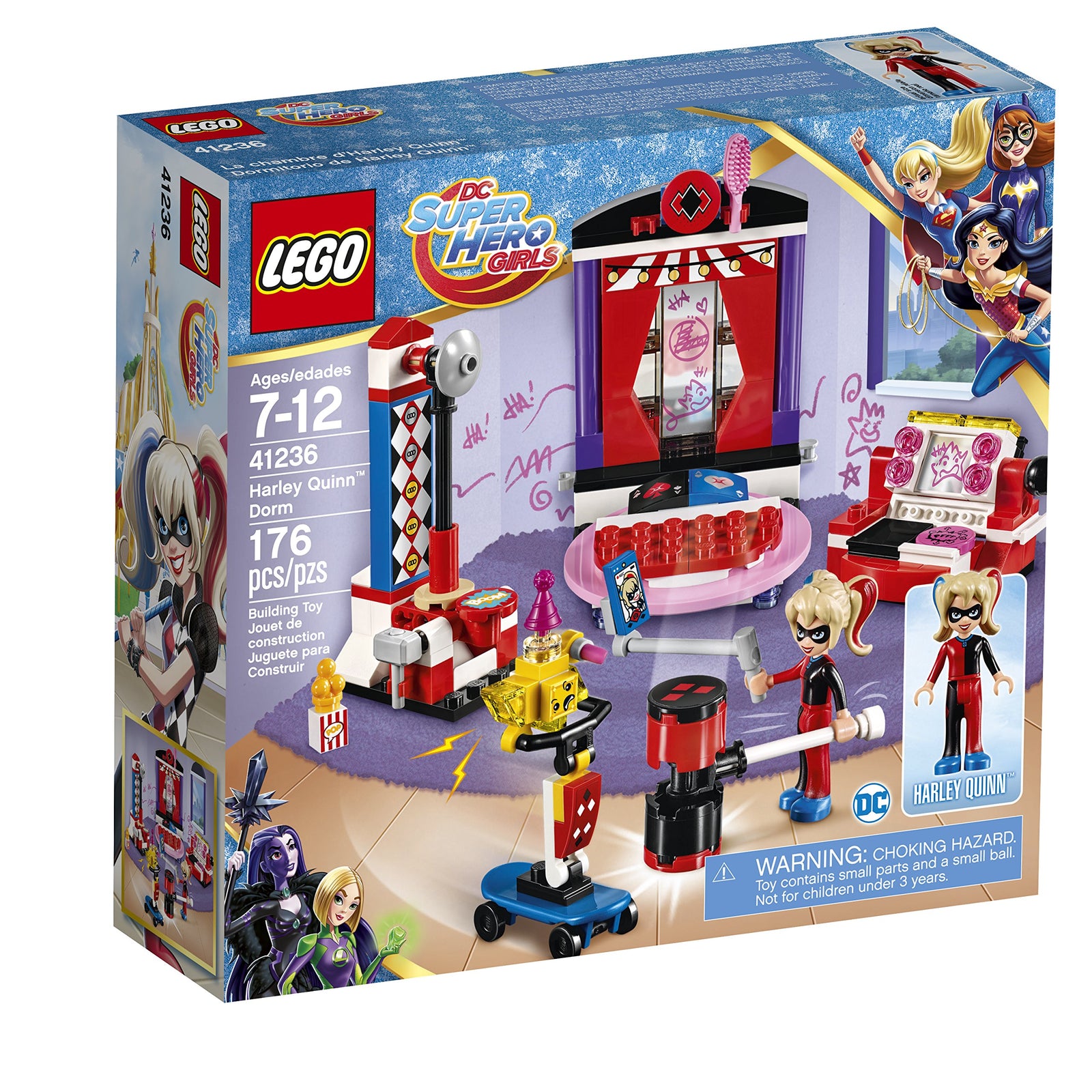 LEGO 41236 DC Super Hero Girls Harley Quinn Dorm