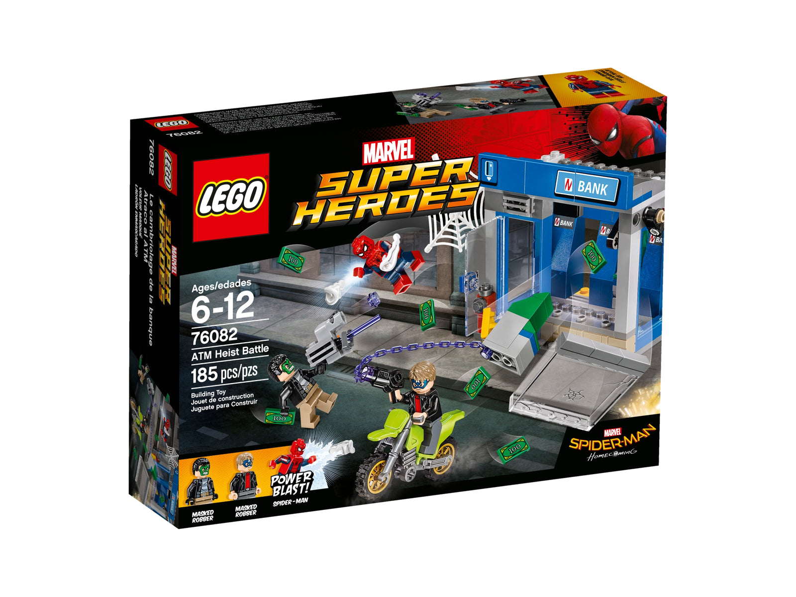 LEGO 76082 Marvel Super Heroes ATM Heist Battle Spider-Man Homecoming