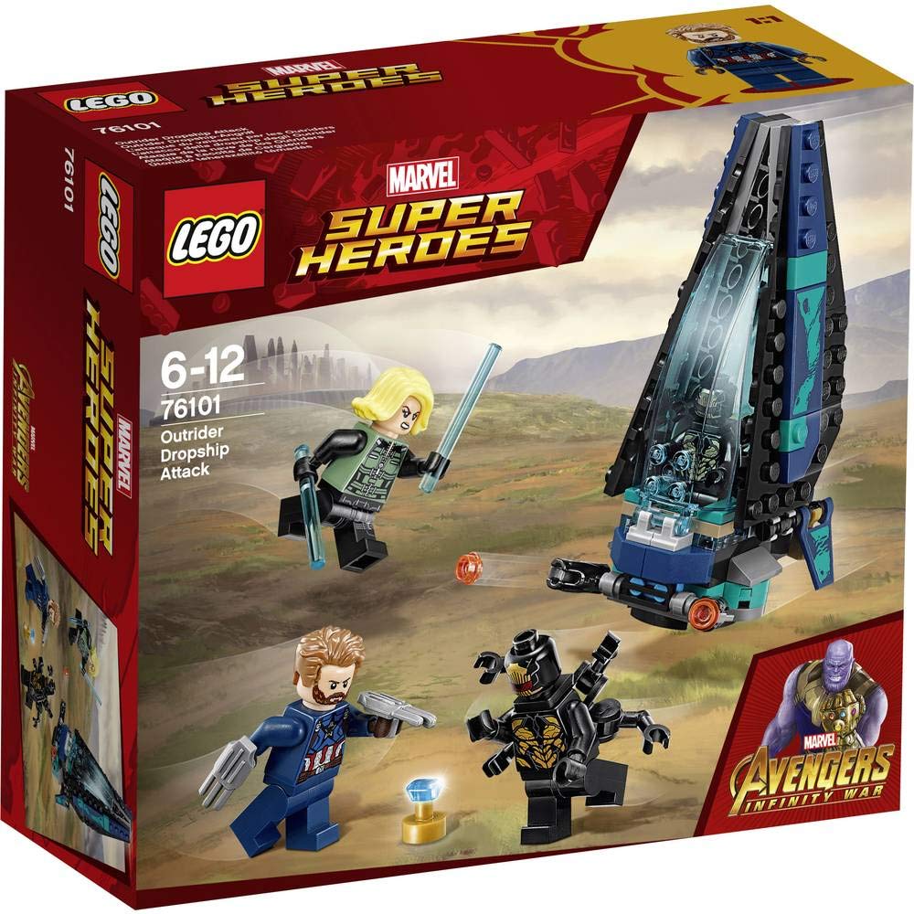 LEGO 76100 Marvel Super Heroes Outrider Dropship Attack Avengers Infinity War