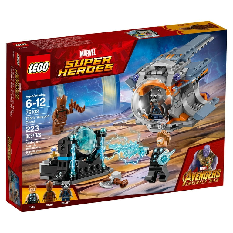 LEGO 76102 Marvel Super Heroes Thor’s Weapon Quest Avengers Infinity War