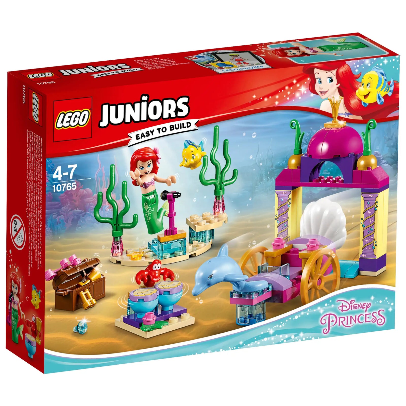 LEGO 10765 Juniors Disney Princess Ariel’s Underwater Concert