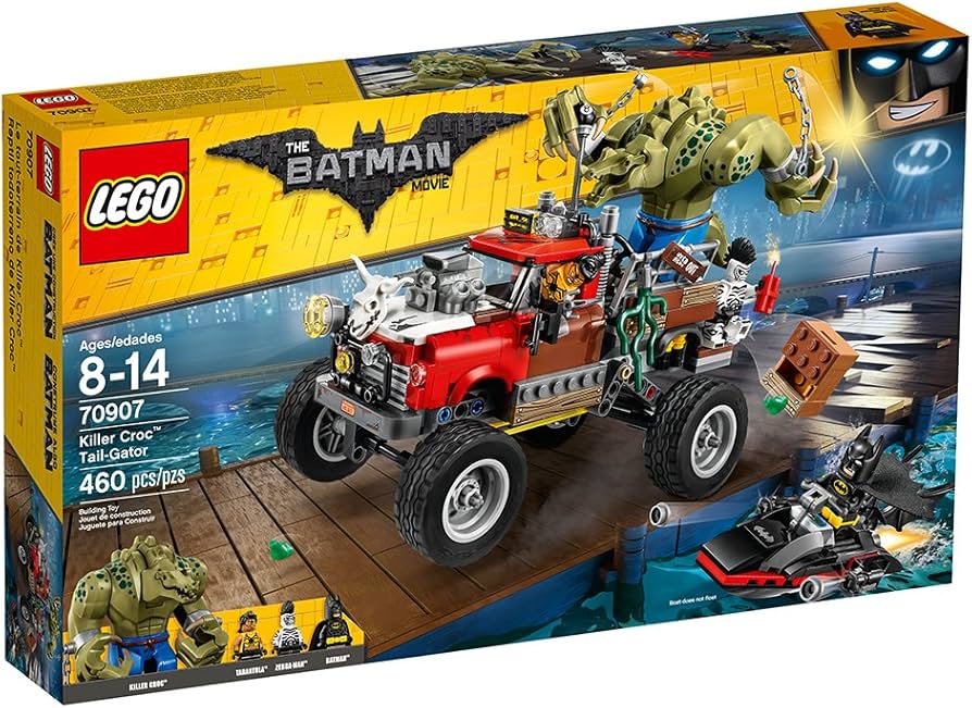 LEGO 70907 The Batman Movie Killer Croc Tail-Gator