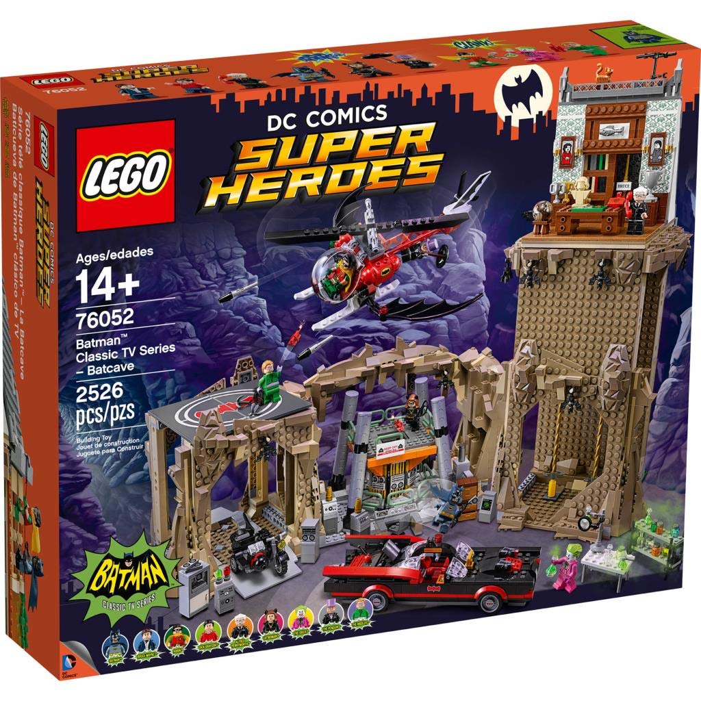 LEGO 76052 DC Comics Super Heroes Batman Classic TV Series - Batcave
