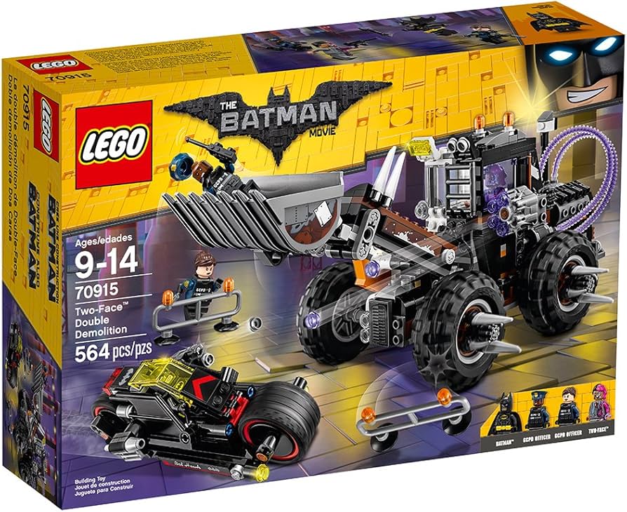 LEGO 70915 The Batman Movie Two-Face Double Demolition