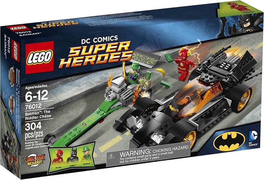 LEGO 76012 DC Comics Super Heroes Batman: The Riddler Chase