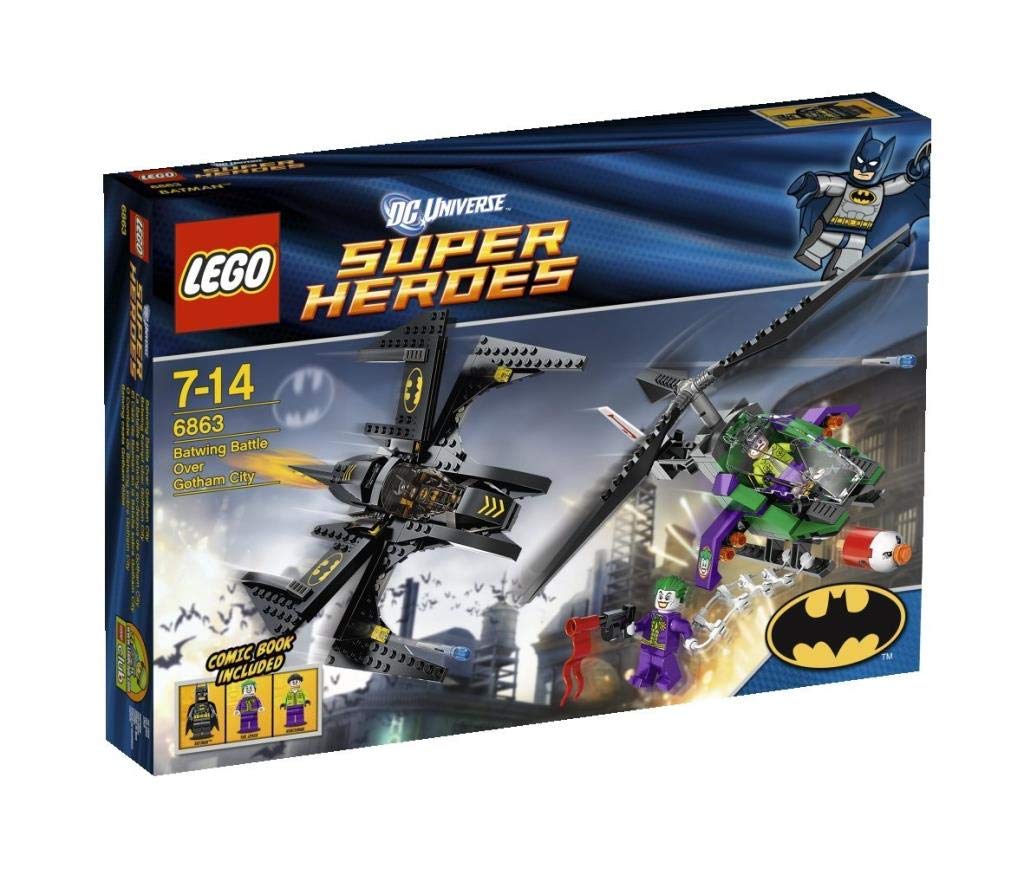 LEGO 6863 DC Universe Super Heroes Batwing Battle Over Gotham City