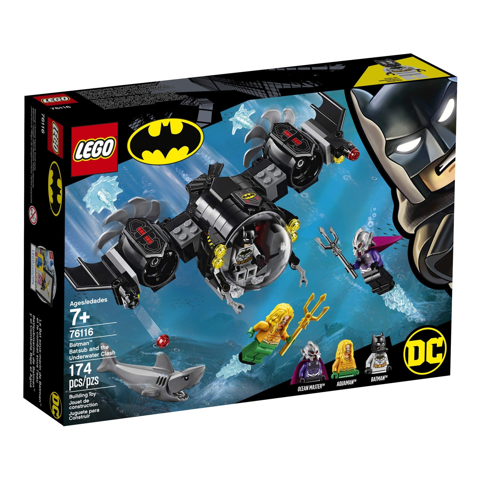 LEGO 76116 DC Batman Batsub and the Underwater Clash