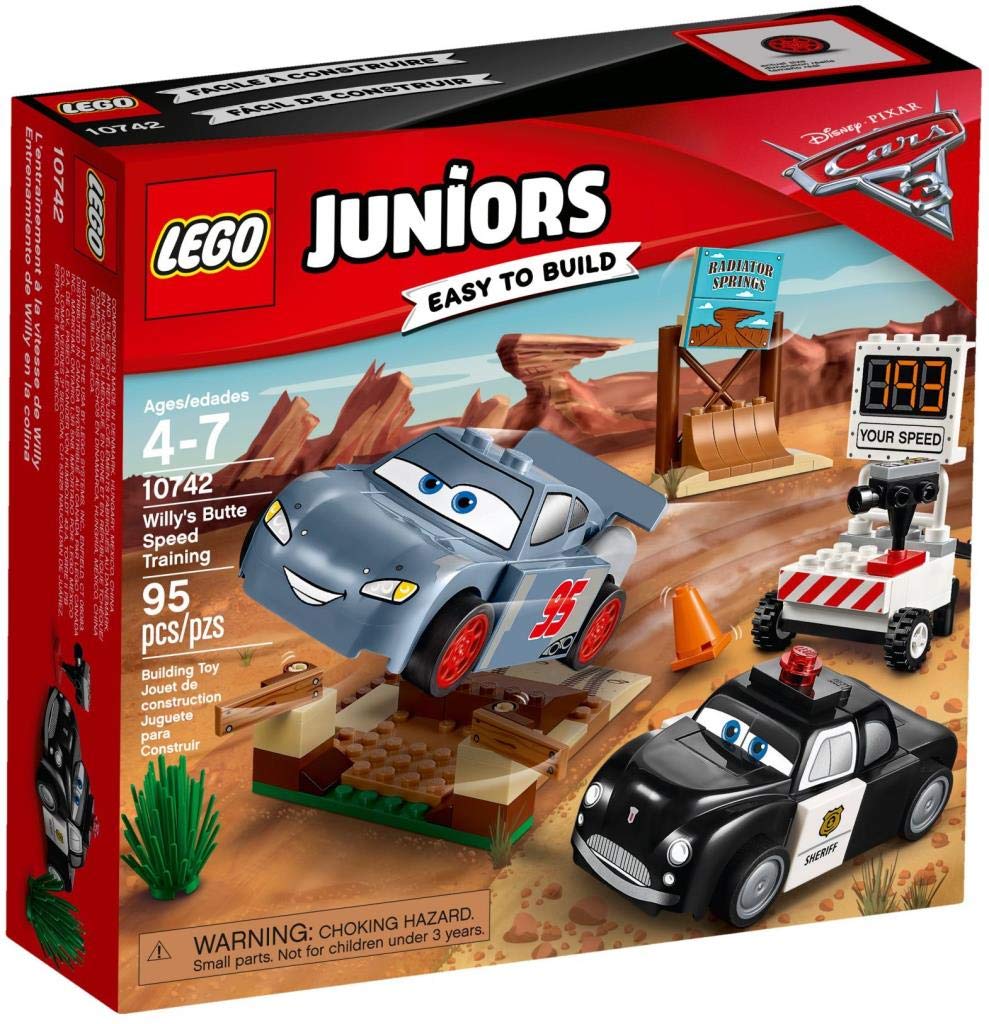 LEGO Juniors 10742 Cars 3 Willy’s Butte Speed Training Disney Pixar