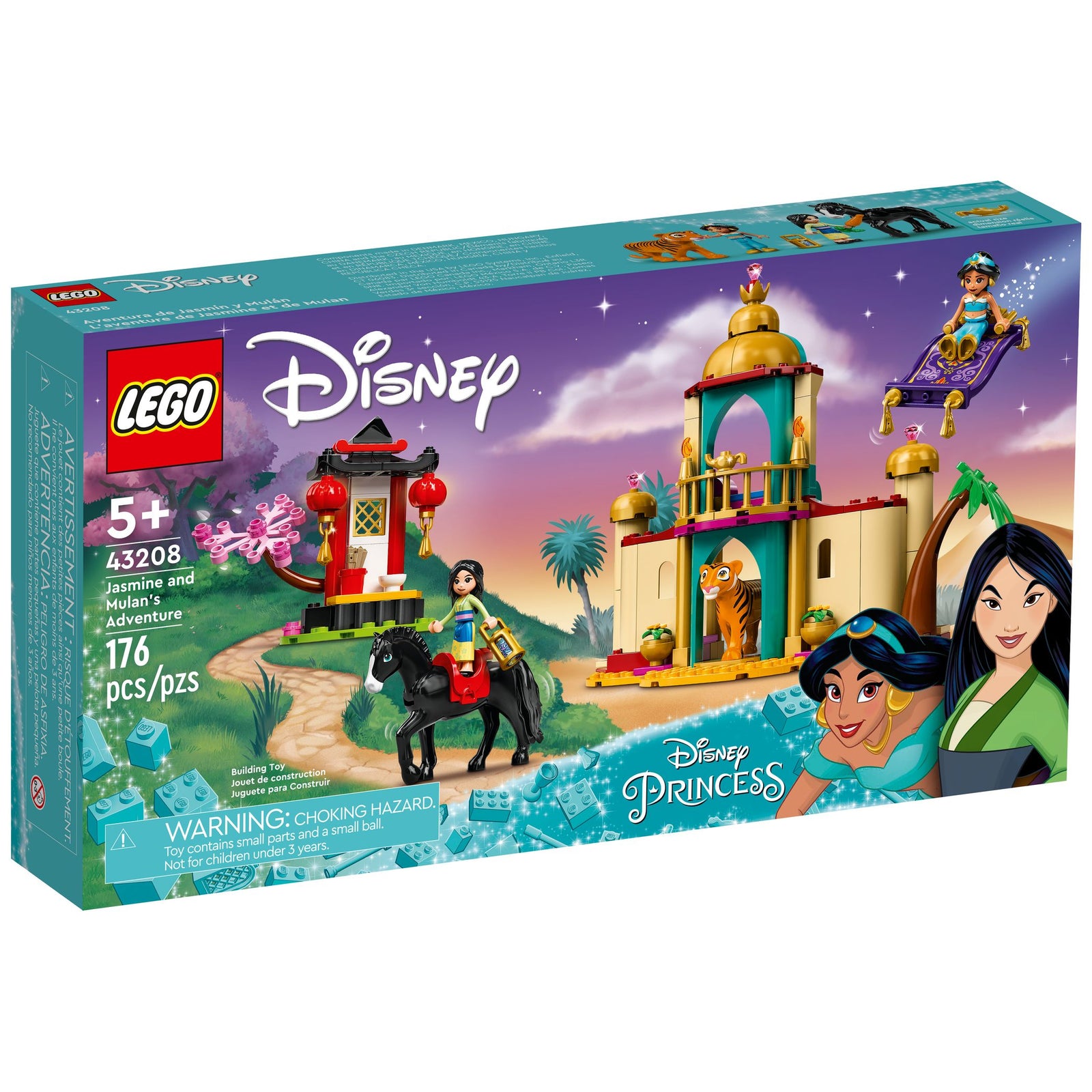 LEGO 43208 Disney Princess Jasmine and Mulan’s Adventure