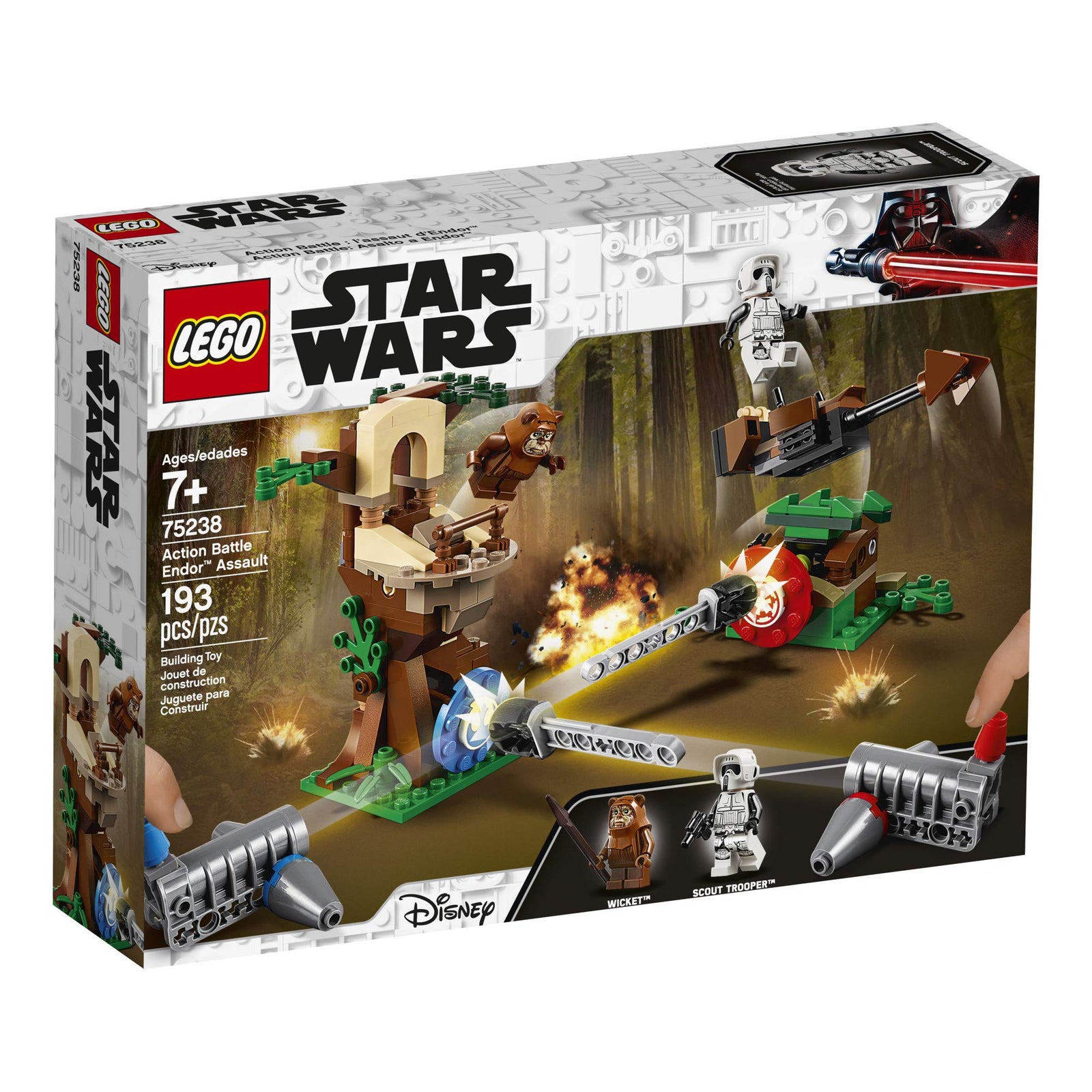LEGO 75238 Disney Star Wars Action Battle Endor Assault