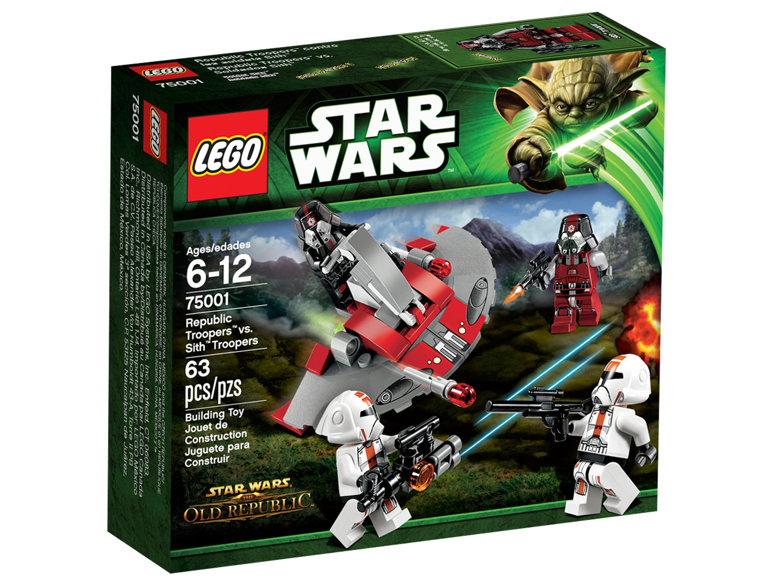 LEGO 75001 Disney Star Wars Republic Troopers vs. Sith Troopers