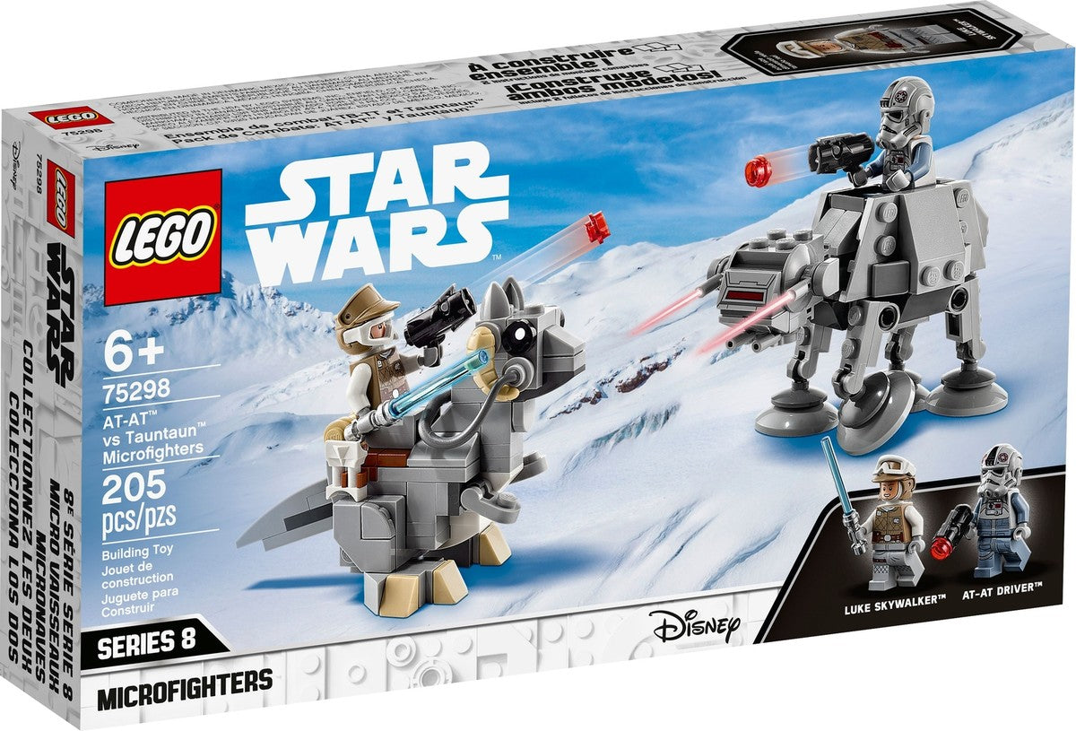 LEGO 75298 Disney Star Wars AT-AT vs Tauntaun Microfighters